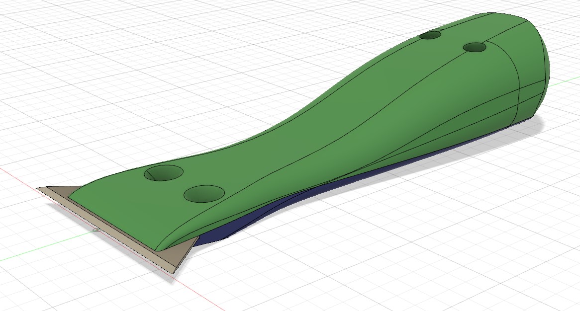 Dao rọc da, vát cạnh, cắt hoặc cạo bằng dao rọc giấy