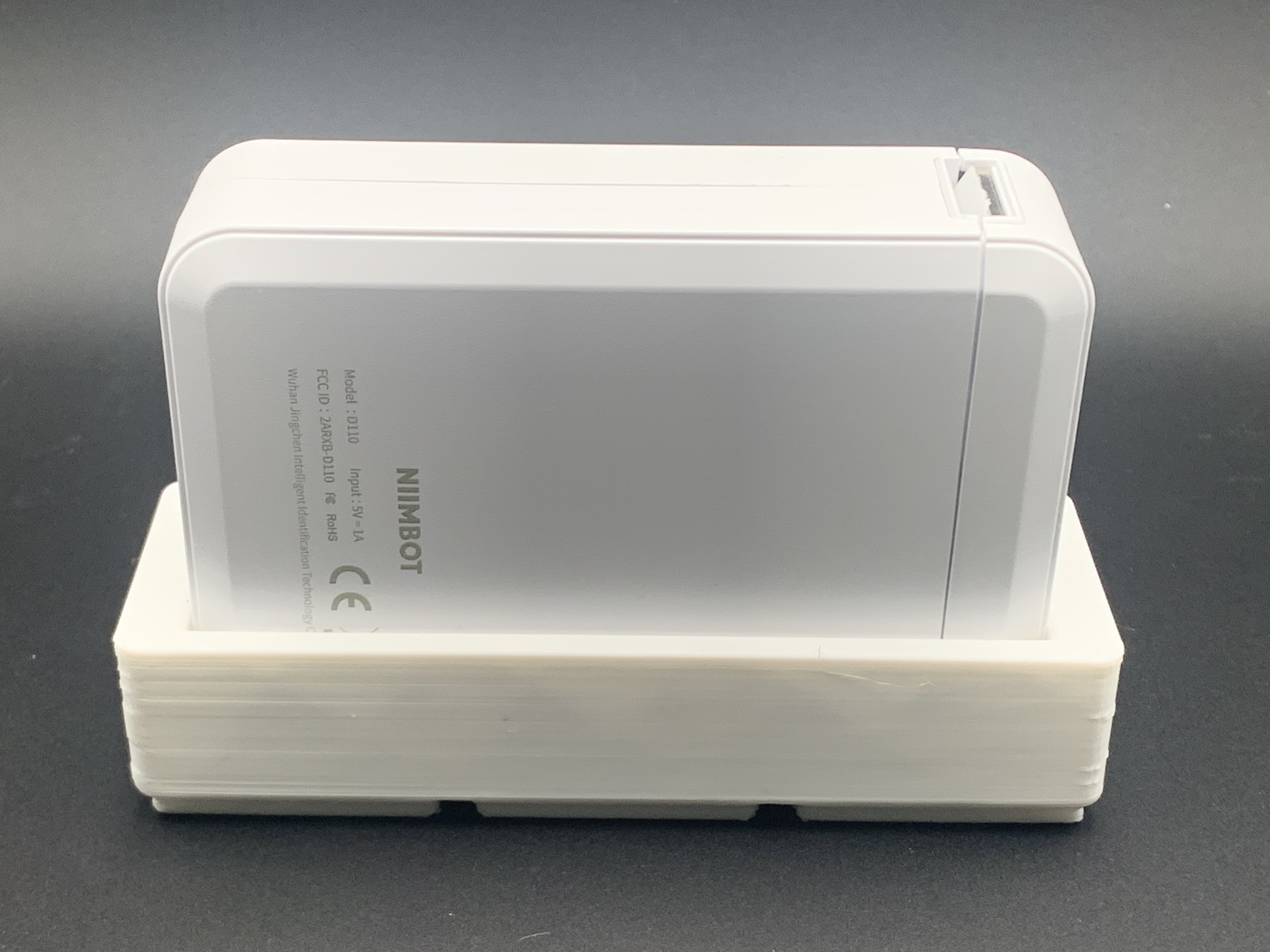 Hộp đựng Gridfinity cho Máy in nhãn Niimbot D110 1x3