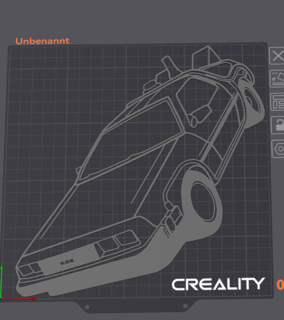 Tranh treo tường DeLorean DMC
