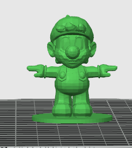 Mô Hình Mario Phong Cách Low Poly
