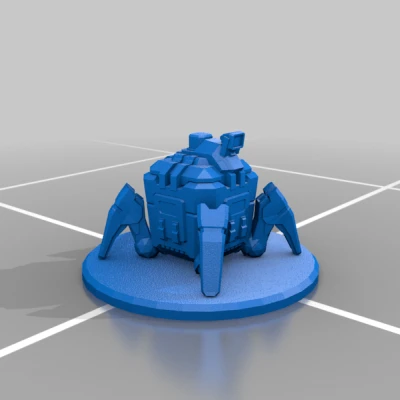 Mô hình Deep Rock Galactic Mule Molly kèm đế