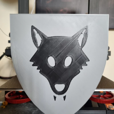 Khiên Lego Heater (Wolfpack & Trống) Tỷ Lệ 10:1