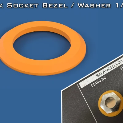 Viền / Vòng Đệm Cho Jack Cắm 1/4" (6.35mm)