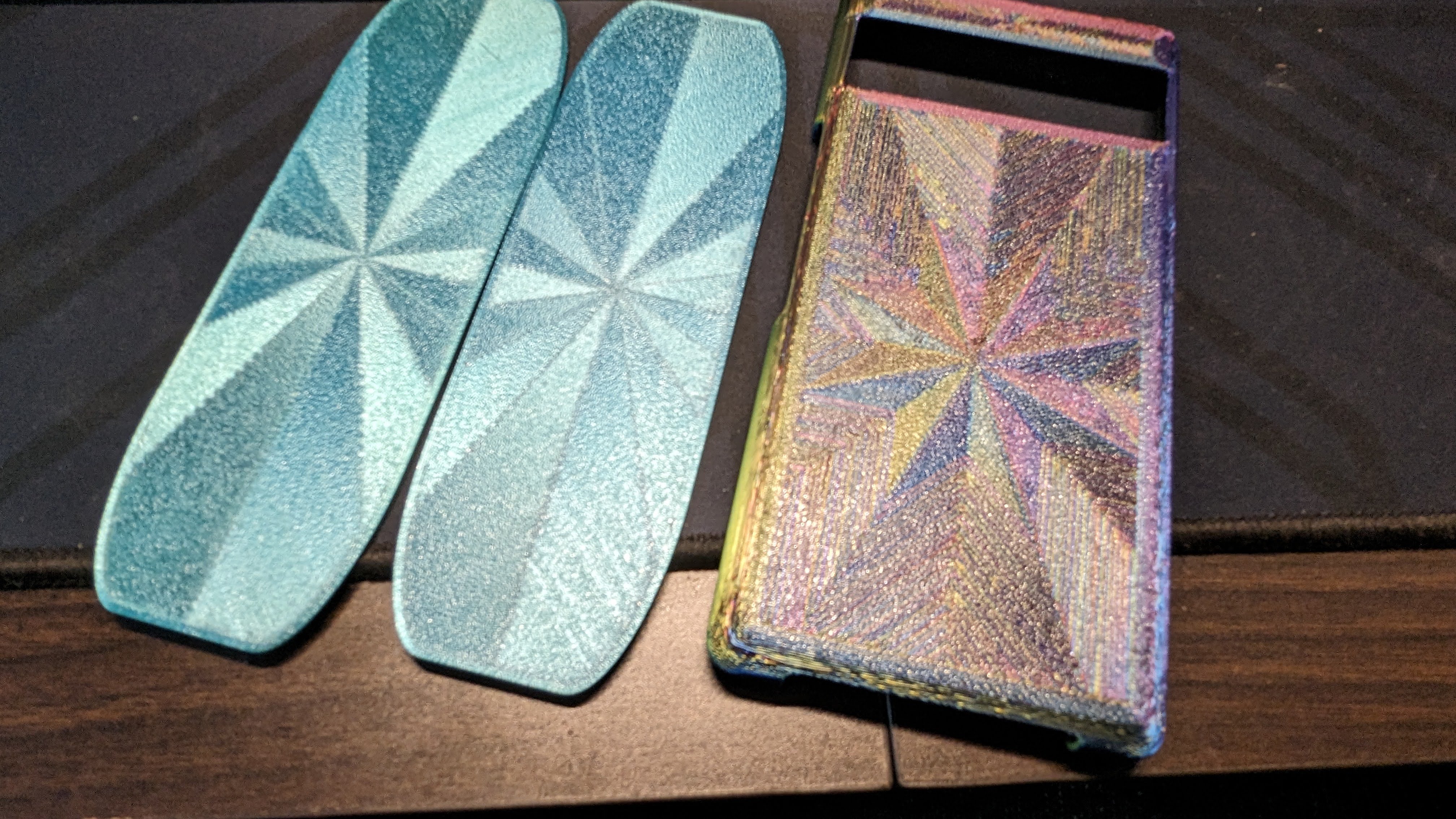 Bookmark với các hoa văn đáy khác nhau