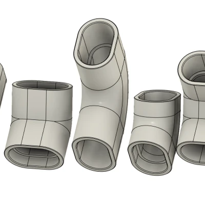 Đầu Nối Ống Luồn Dây Oval 16mm