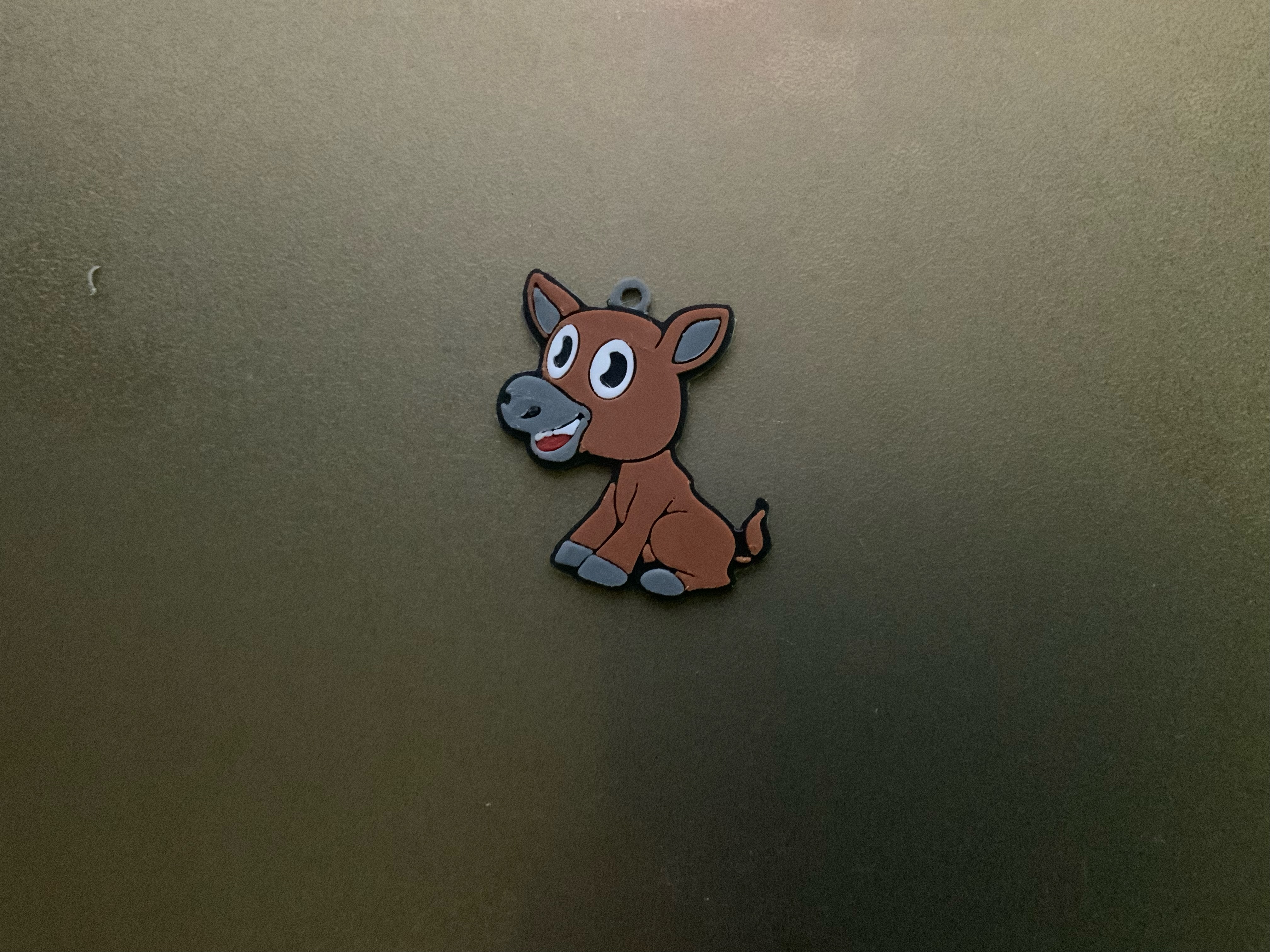 Móc khóa/Mặt dây chuyền hình chú lừa Dave dễ thương nhiều màu