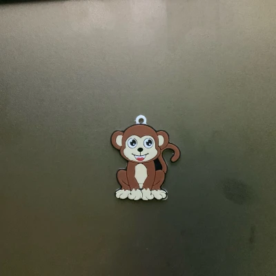 Móc khóa/mặt dây chuyền chú khỉ Martin dễ thương nhiều màu