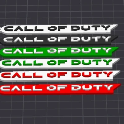 Móc Khóa Call of Duty In Đa Sắc Dễ Dàng