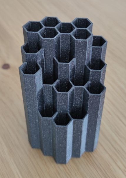 Ống Cắm Bút Hình Lục Giác