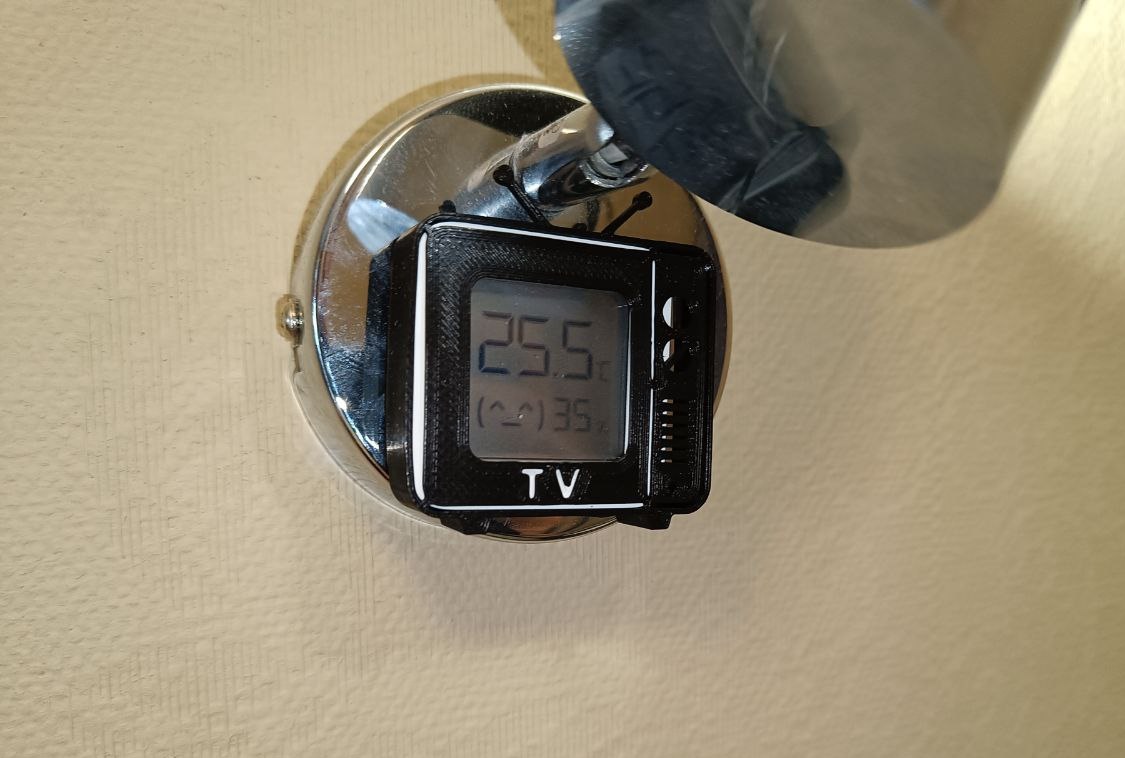 Vỏ Retro TV Bluetooth Xiaomi Mijia Đo Nhiệt Độ Độ Ẩm