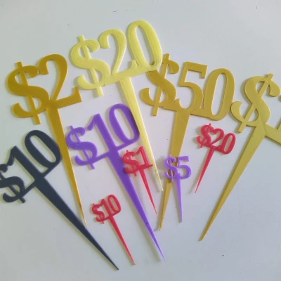 BIỂN BÁO GIÁ ĐÔ LA CHO CHẬU CÂY