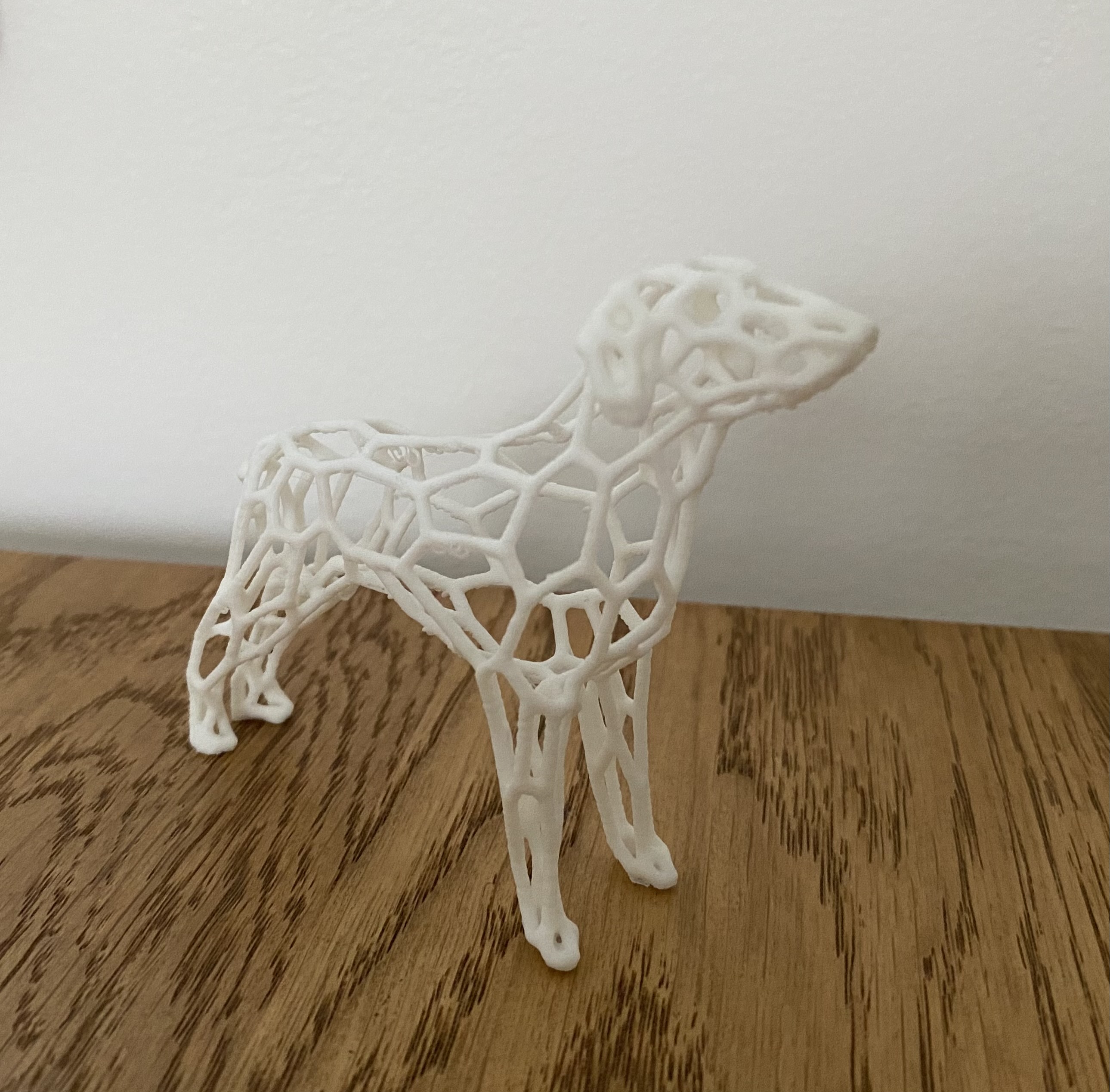 Chó Voronoi - Mô hình 3D