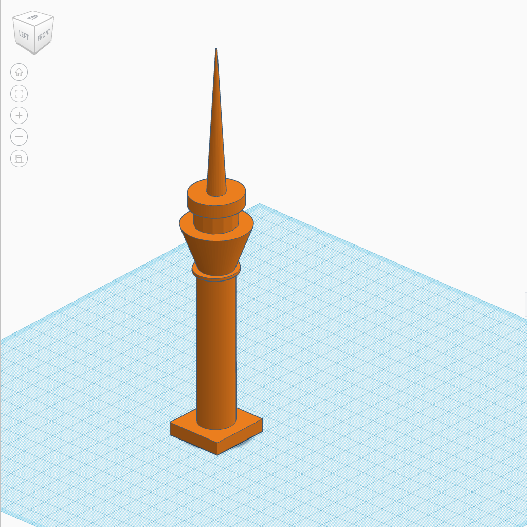 Mô hình Tháp Truyền hình Dresden của thiếu nhi