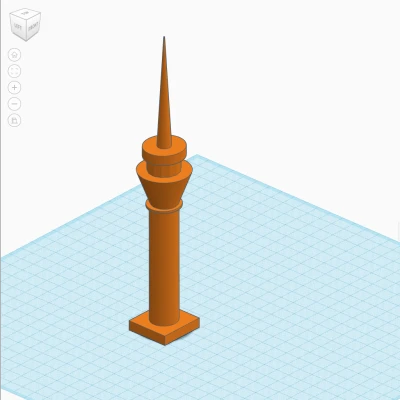 Mô hình Tháp Truyền hình Dresden của thiếu nhi