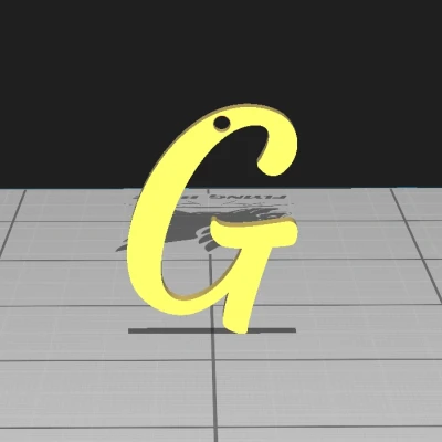 Chữ Cái Móc Khóa hoặc Đánh Dấu Bàn