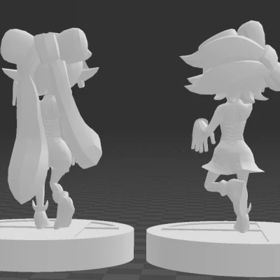 Marie và Callie Splatoon Amiibo