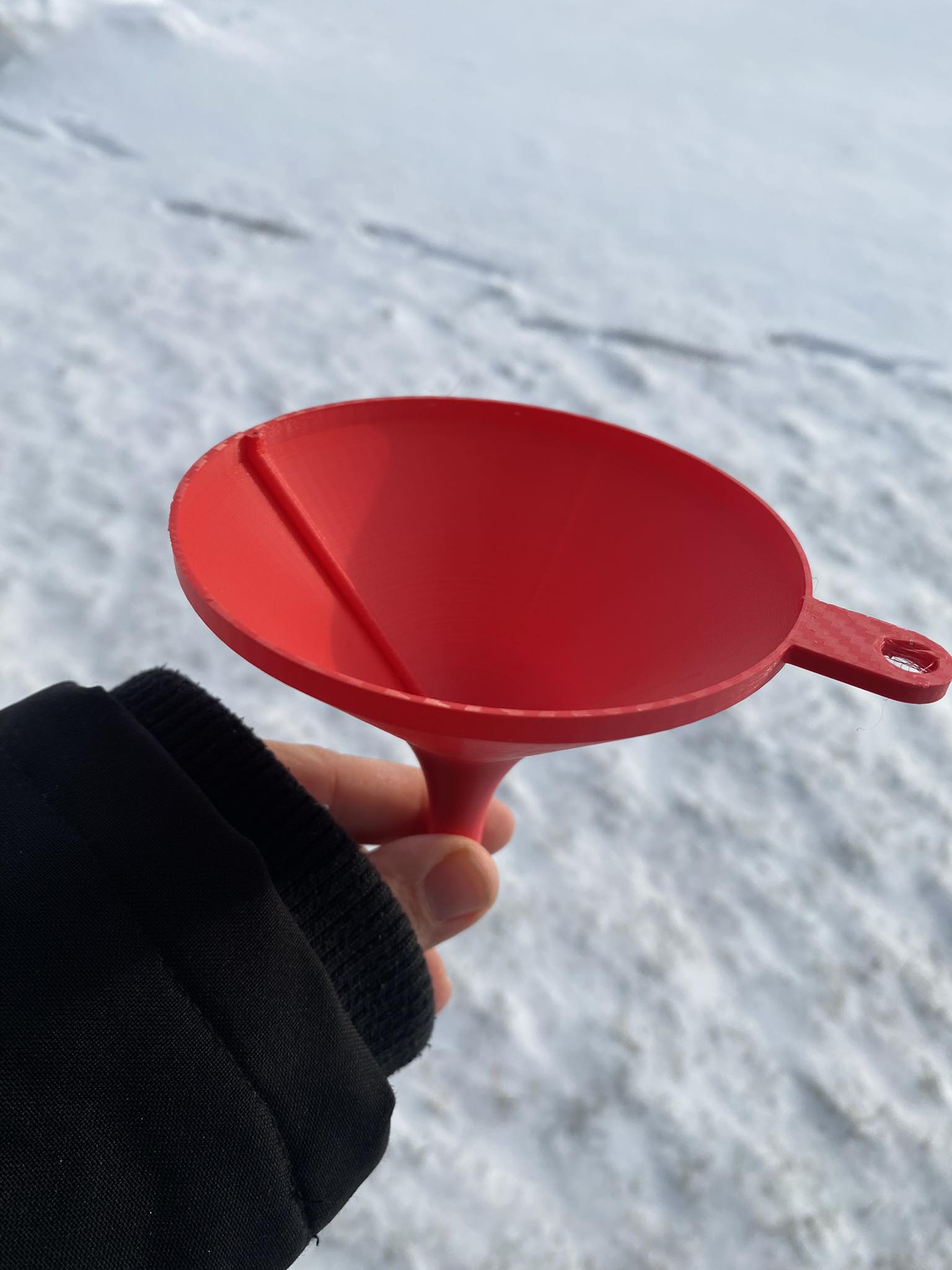 Phễu có ống thoát khí