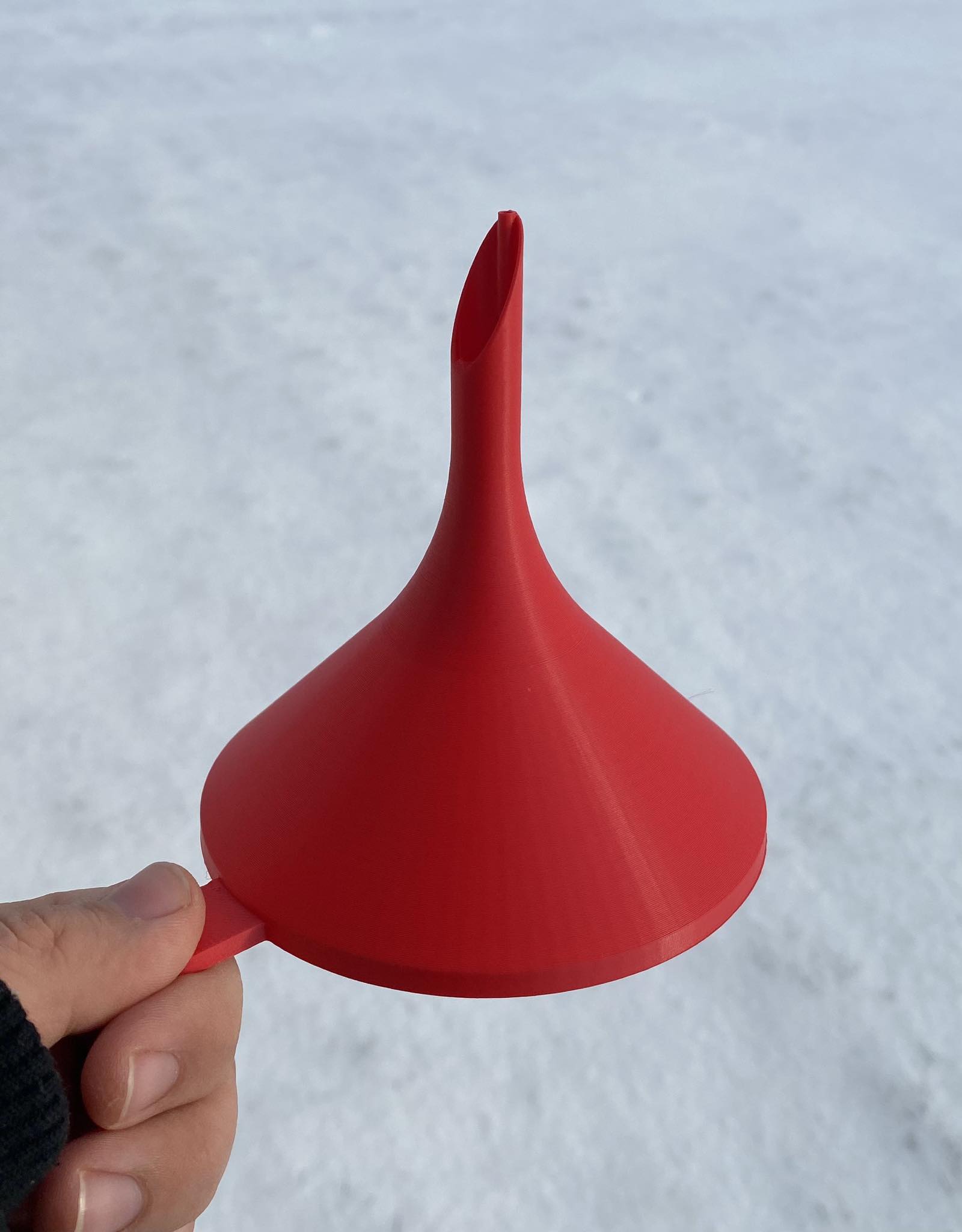 Phễu có ống thoát khí