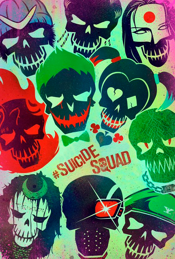 Áp Phích Biệt Đội Cảm Tử - Suicide Squad - Hueforge