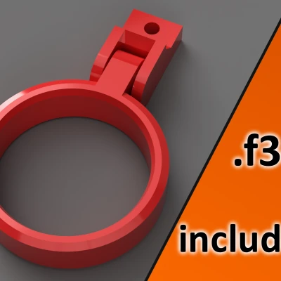 Khoen Tay Cửa Lưới In-In-Place