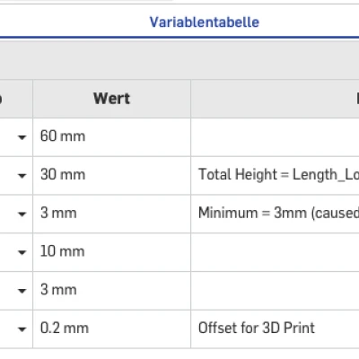 Hộp Tròn Có Ren (OnShape Parametric)