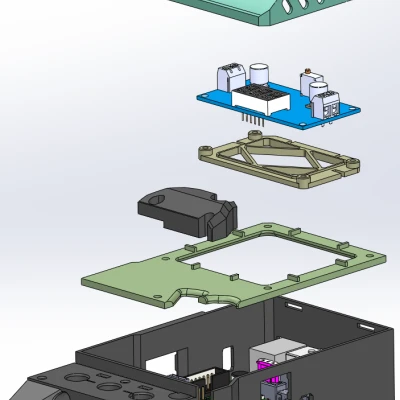 Prusa Mini - Chân đế mô-đun cho khoang điện tử