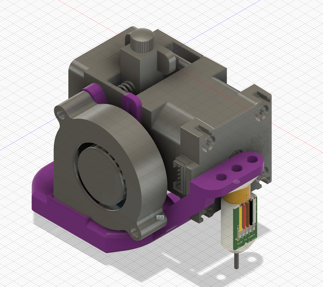 Ống thông gió quạt Hemera kèm BLTouch
