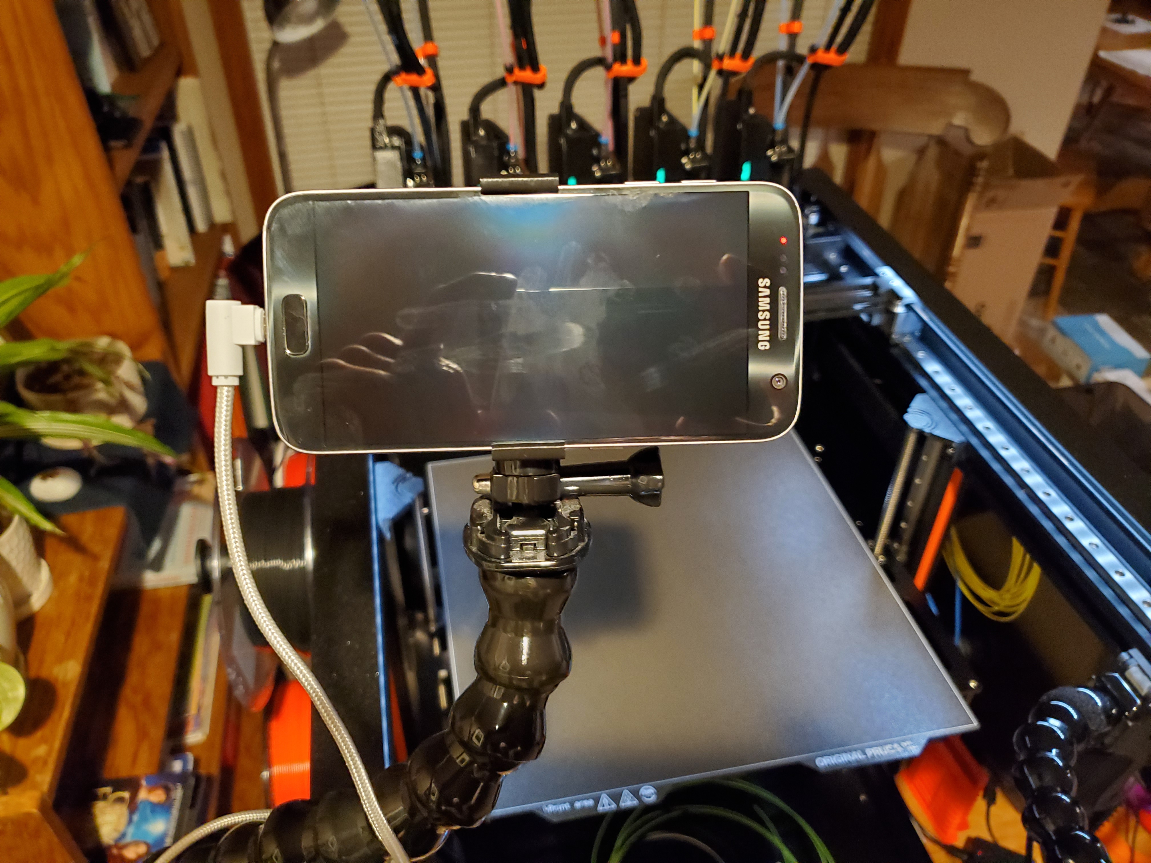 Giá đỡ GoPro/Chân máy có ren 1/4-20 cho Galaxy S7 / S10