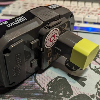 Nắp Chụp Đầu Cực Pin Ryobi 18V - Chế độ Spiral/Vase