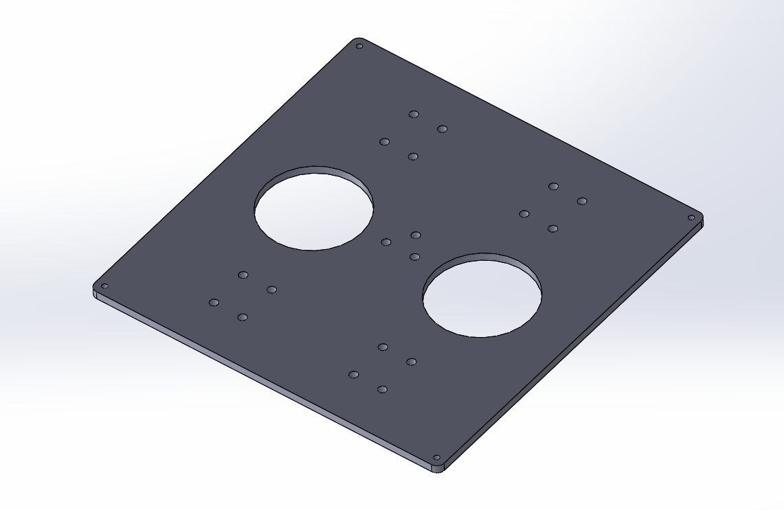 Tấm đỡ bạc đạn trục Y - Anycubic i3 mega S