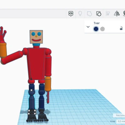 Mô Hình Anh Người Que Biết Cong Vẹo