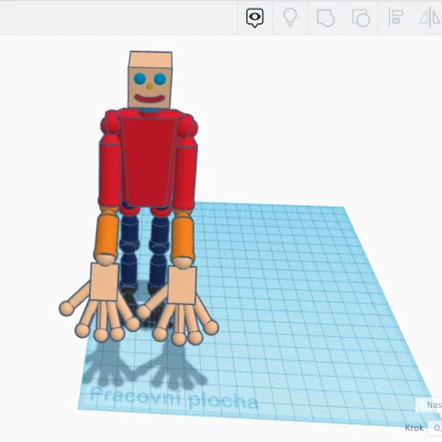 Mô Hình Anh Người Que Biết Cong Vẹo