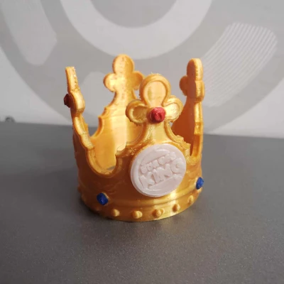 Vương miện Burger King - Đồ trang trí bàn làm việc