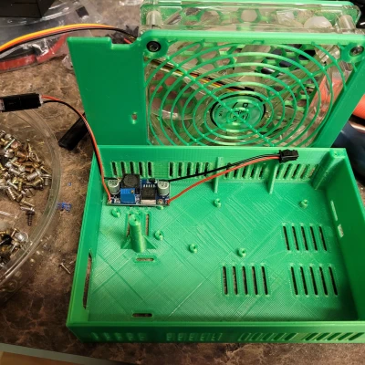 GXS - Hộp bo mạch Ender 3 có quạt 120mm