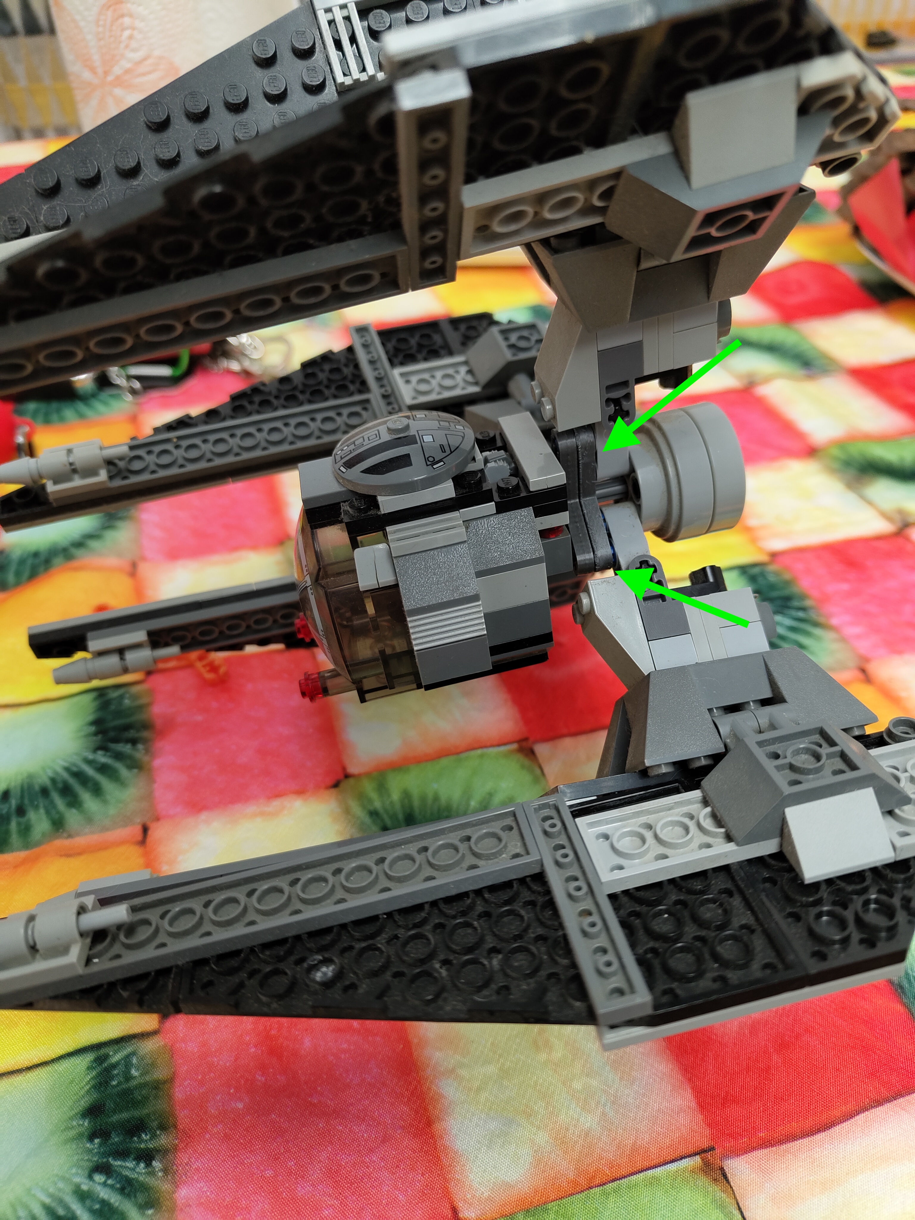 Miếng Lego Technic Cần Gạt 3x120