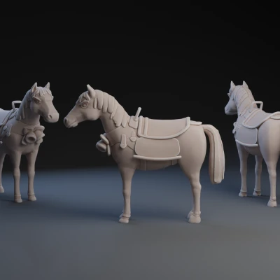 Mô Hình Ngựa