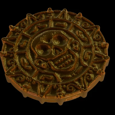 Đồng Xu Vàng Aztec Bị Nguyền Rủa - CursedAztecGoldCoin