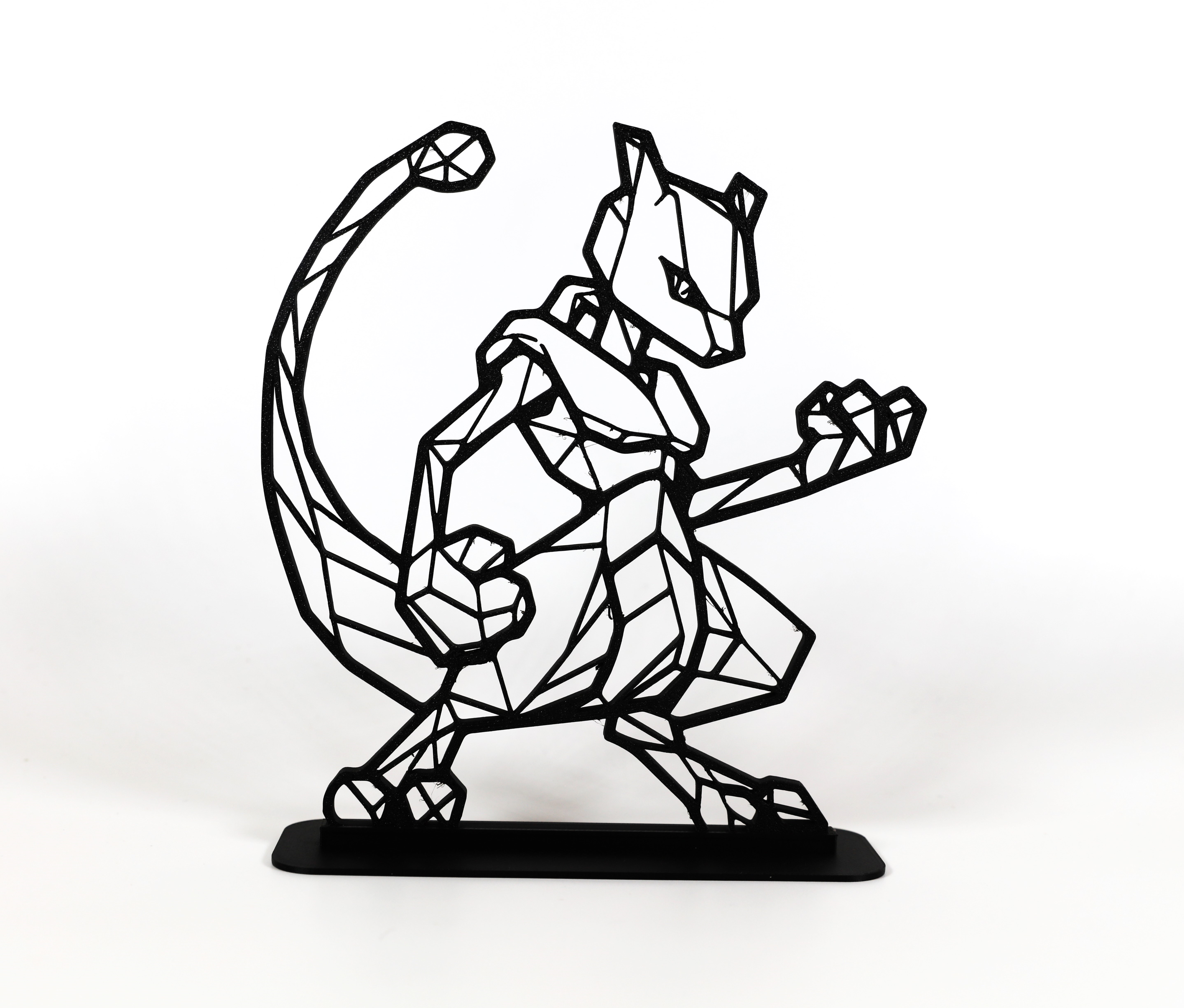 Mewtwo Hình Học Low Poly