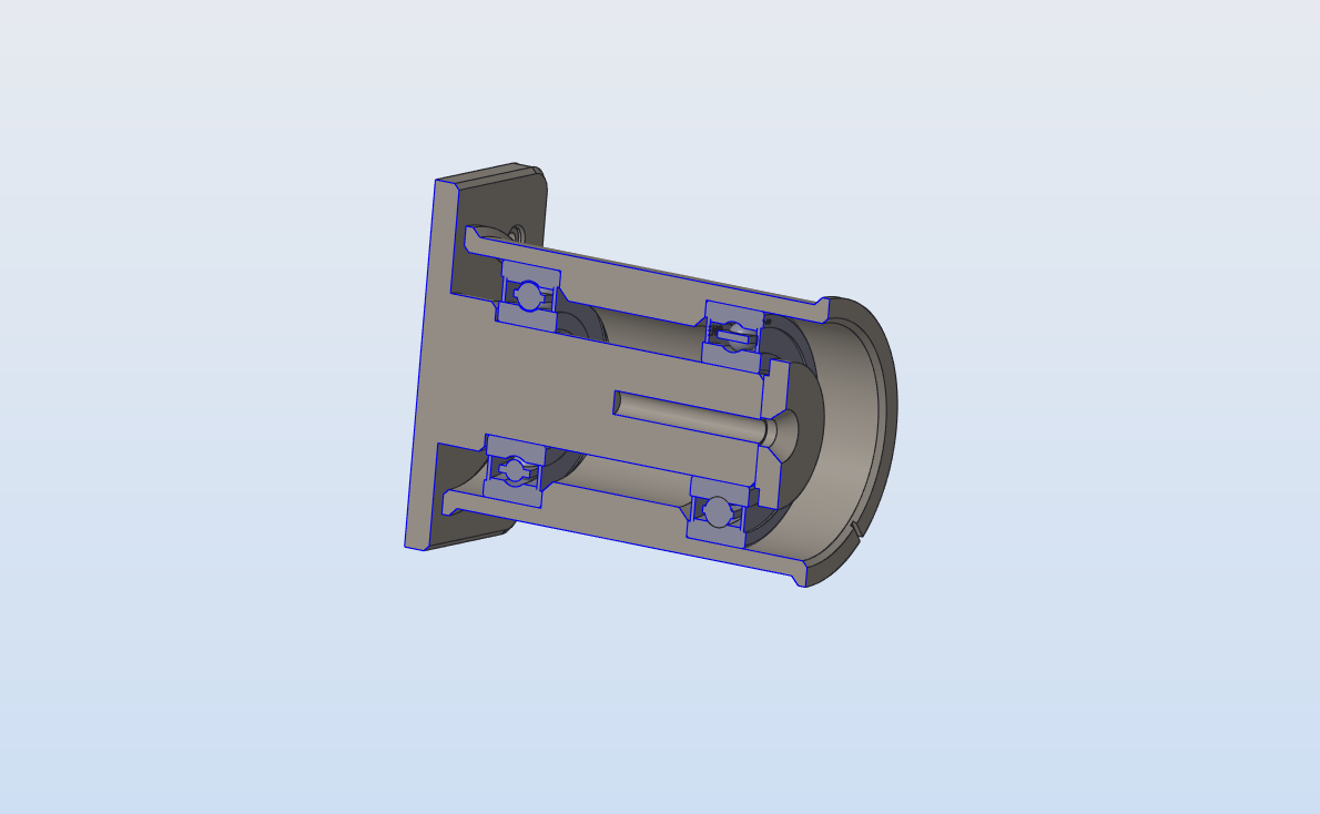 Giá đỡ cuộn dây in 3D có vòng bi 6004, tương thích SKÅDIS