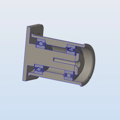 Giá đỡ cuộn dây in 3D có vòng bi 6004, tương thích SKÅDIS