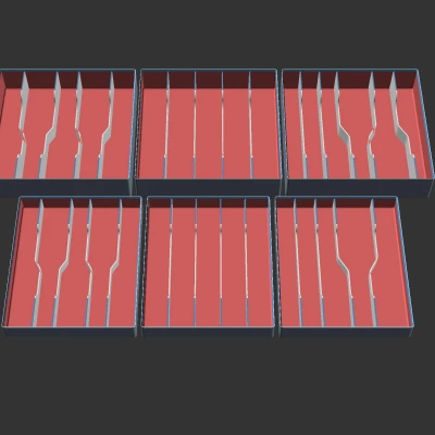 Bộ Sắp Xếp Ngăn Kéo Bếp Gridfinity