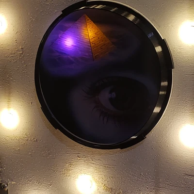 Bộ chắn đèn vách ngăn Mystic Pinball cho quả cầu pha lê và hiệu ứng chiều sâu 3D