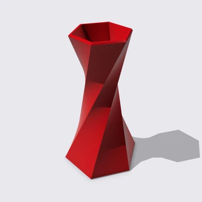 Lọ Hoa Hình Lục Giác