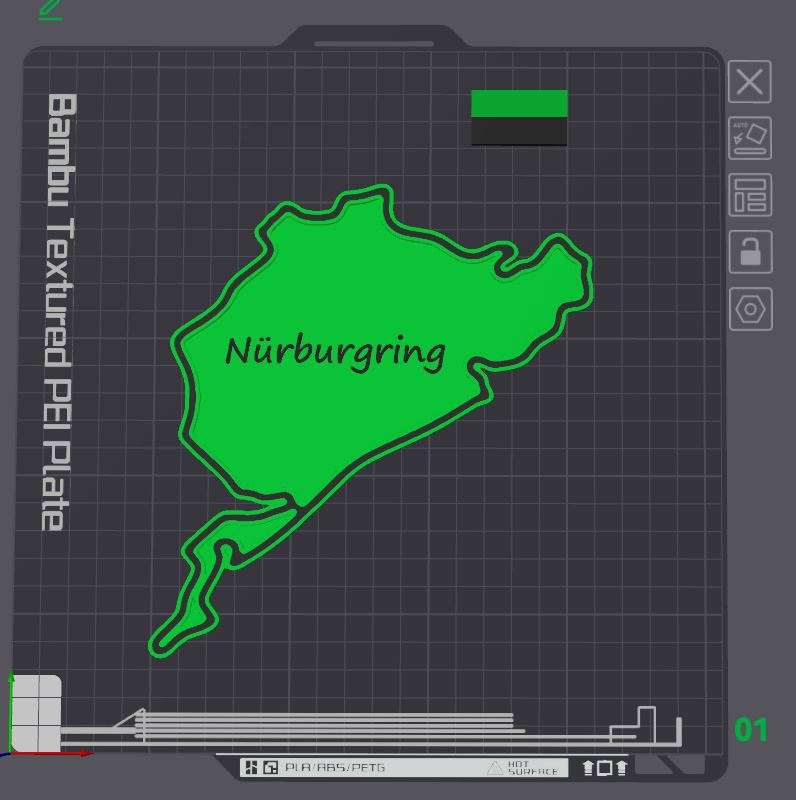 Tranh Dán Tường Đường Đua Nürburgring Nordschleife - "Địa Ngục Xanh"