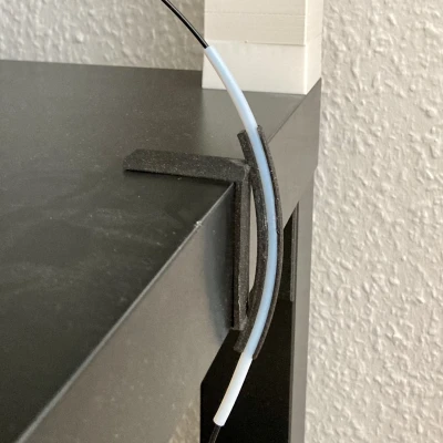 Dẫn dây Filament Ikea LACK không cần khoan