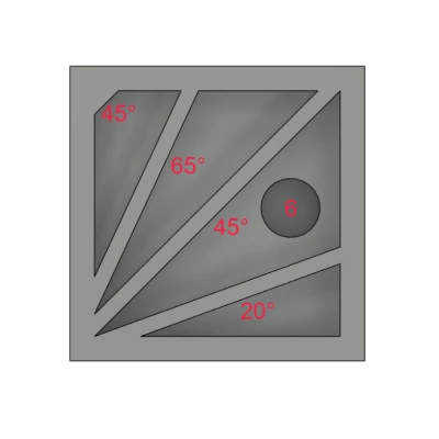 khối xyz test - 30 / 15 mm