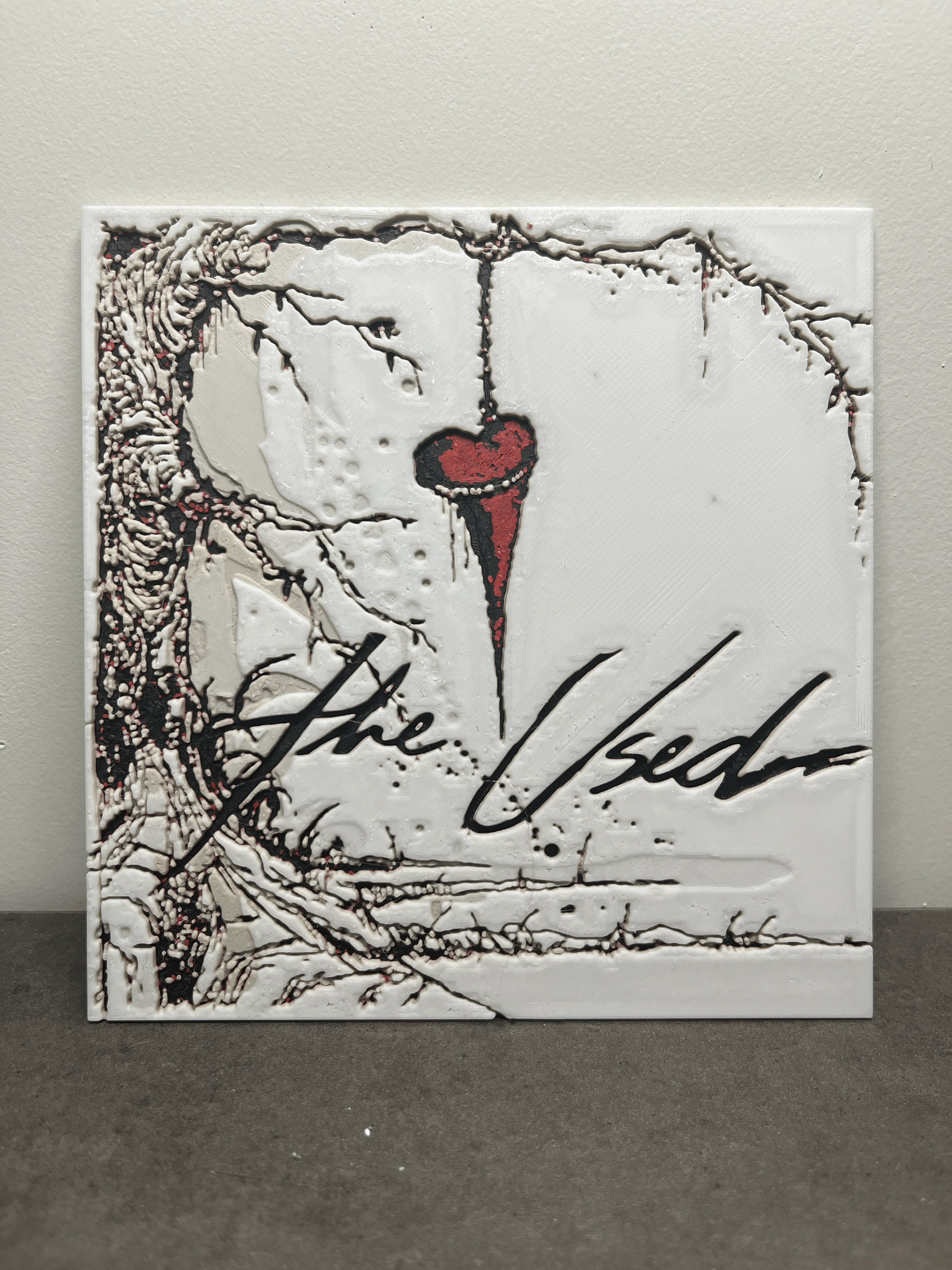 Hueforge - The Used - Bìa Album In Love and Death
