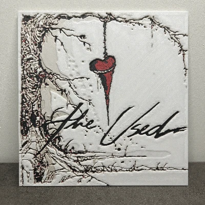 Hueforge - The Used - Bìa Album In Love and Death