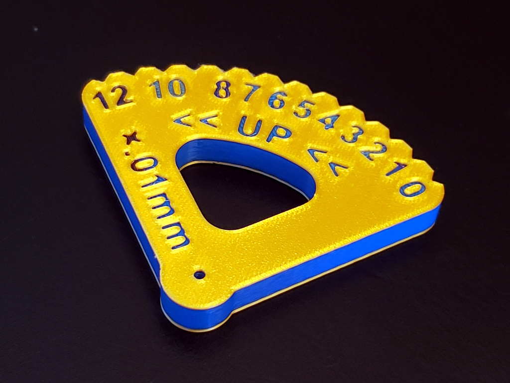 Thước đo cân bàn cho Prusa MK3/MK4 mod ống silicon / Nylock