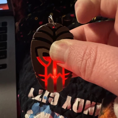 Bùa Hộ Mệnh Shadow Man - Móc Khóa Doctor Facilier